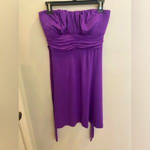 Body Central strapless cotton short dress